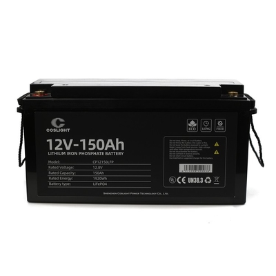 باتری لیپو شارژی 12 ولت 150 آمپر ساعت 18650 OEM با چرخه طولانی عمر باتری